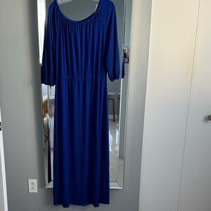 Chico's Royal Blue Maxi Dress